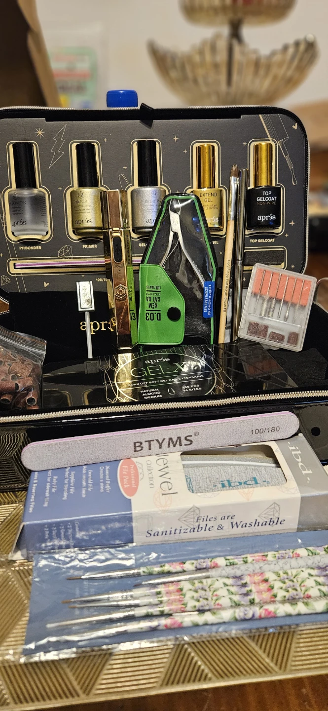 AIRSEE Gel Nail Drill Kit & Aprés Gel-X System
