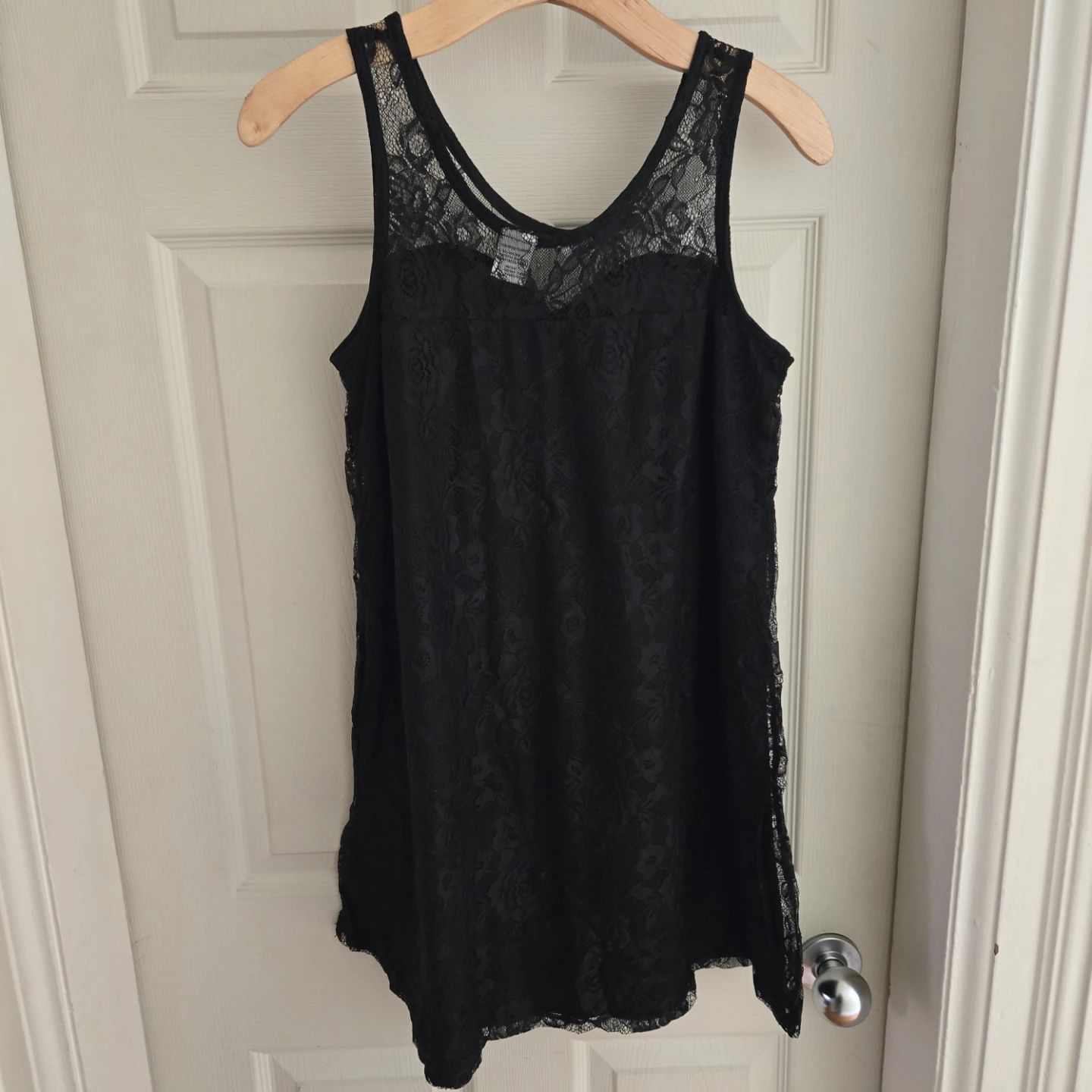 Black Kersh Lace Dress - photo 2