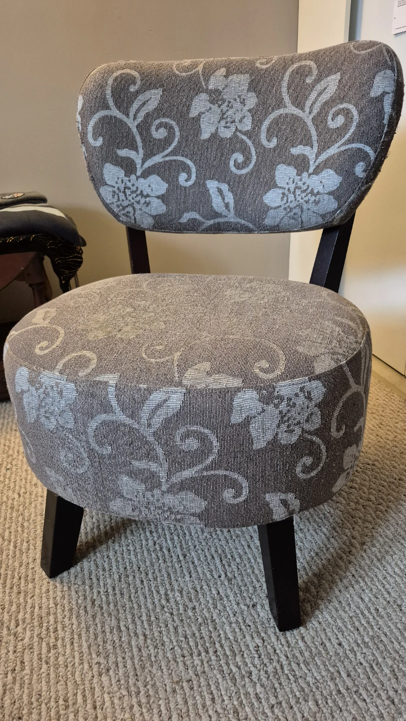 Accent Chair with Floral Pattern - photo 2