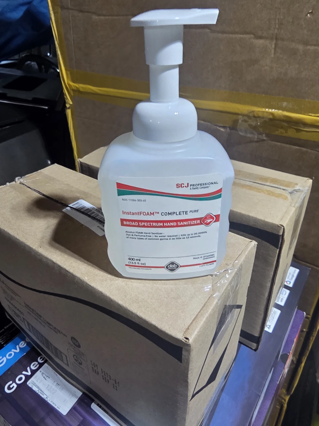 SCJ Professional InstantFOAM Hand Sanitizer - 400ml