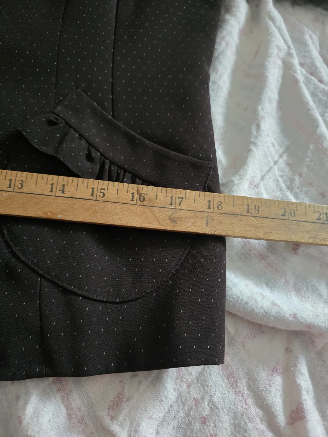 CHAPTER ONE Brown Polka Dot Blazer Suit set - photo 4