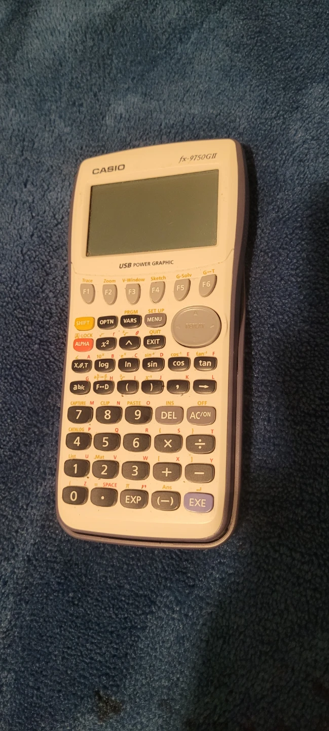 Casio fx-9750GII Graphing Calculator