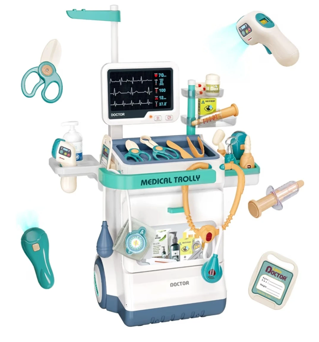 Doctor Medical Trolley Toy - photo 3