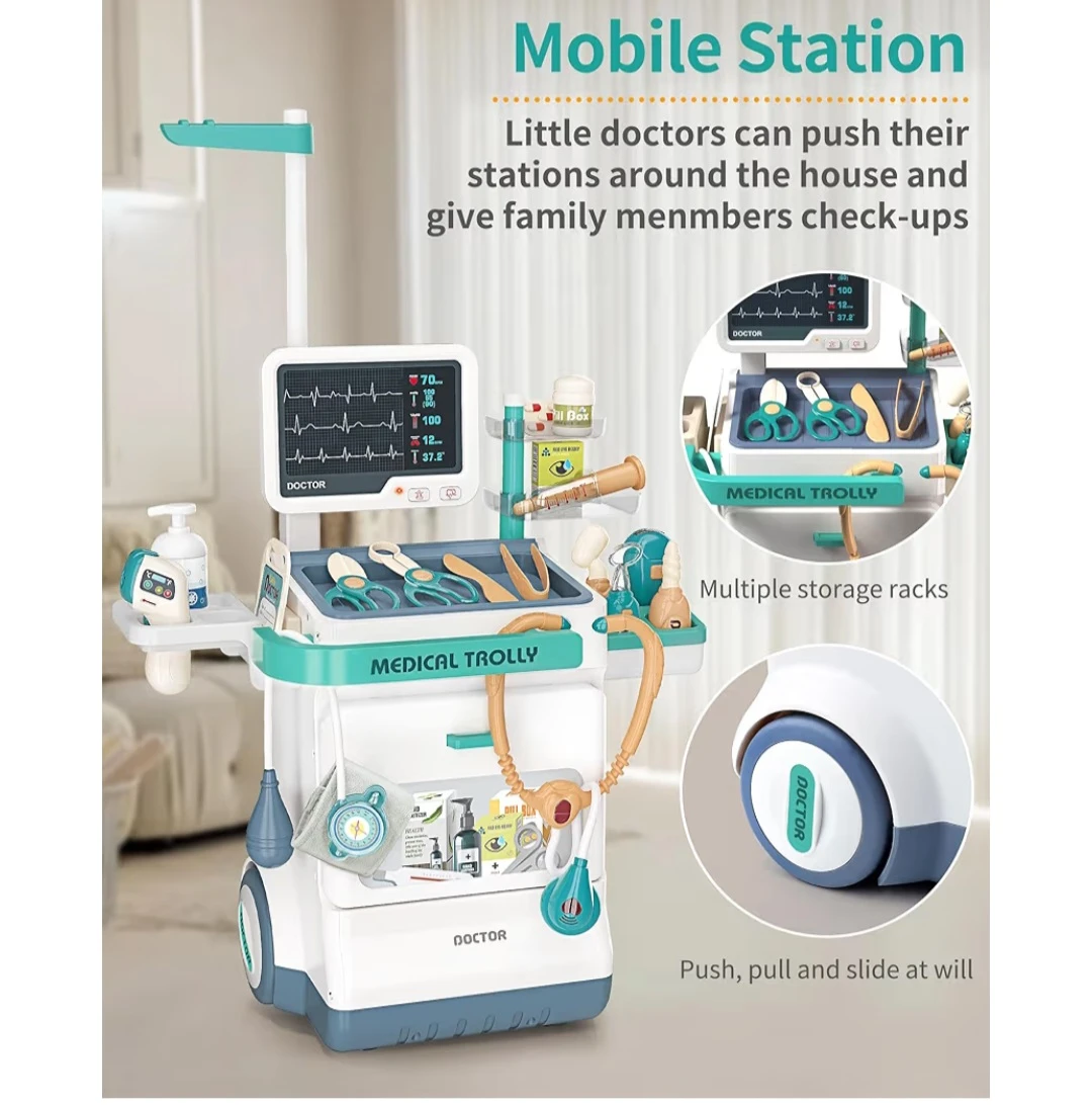 Doctor Medical Trolley Toy - photo 4