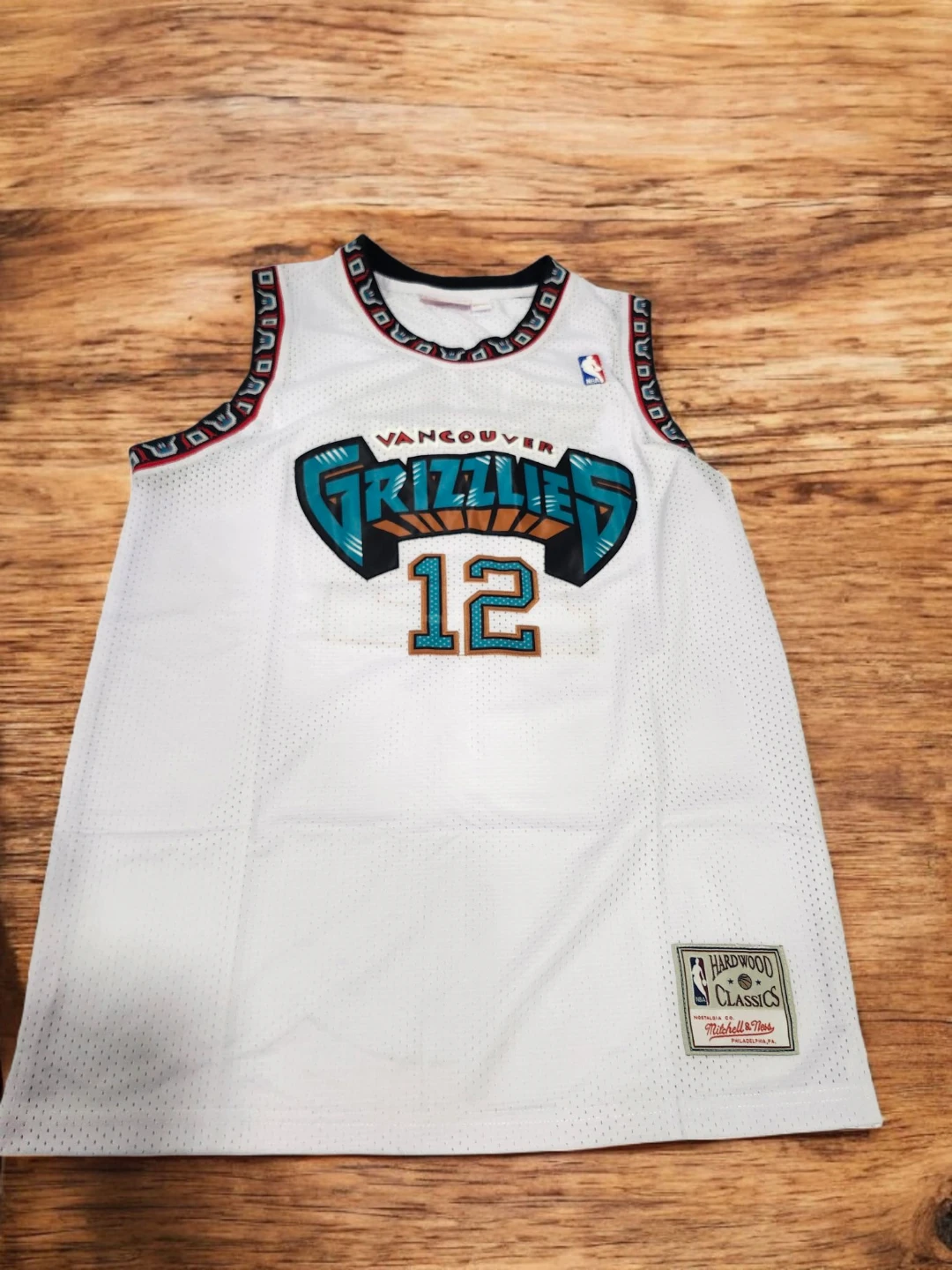 New Vancouver Grizzlies 12 Morant Hardwood Classics Jersey "🏆"