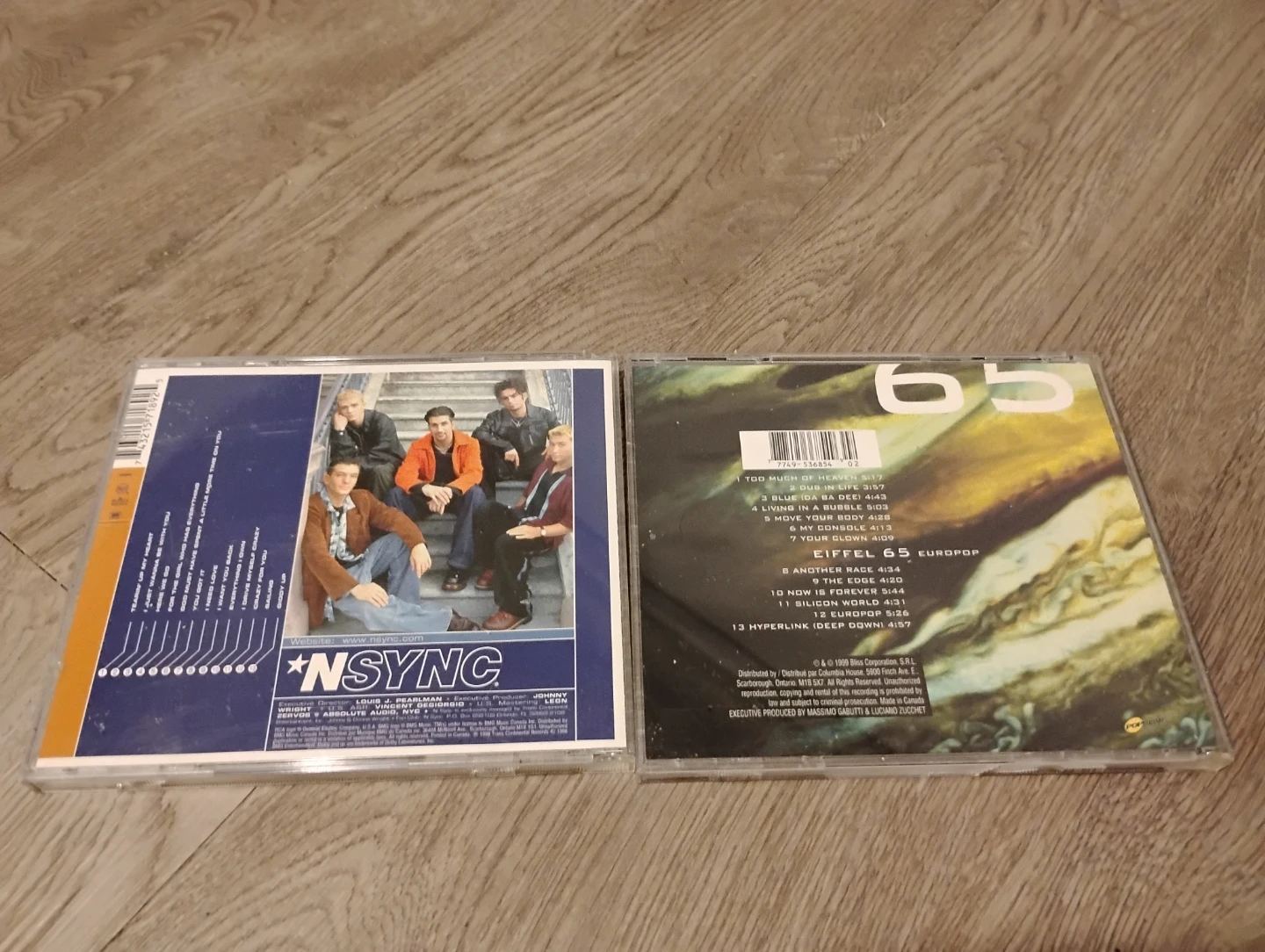 New NSYNC & Used Eiffel 65 Europop CDs 🏆 - photo 4