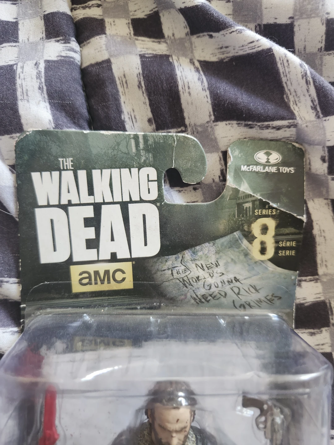 The walking dead Rick series 8 action figure 🏆 - photo 3