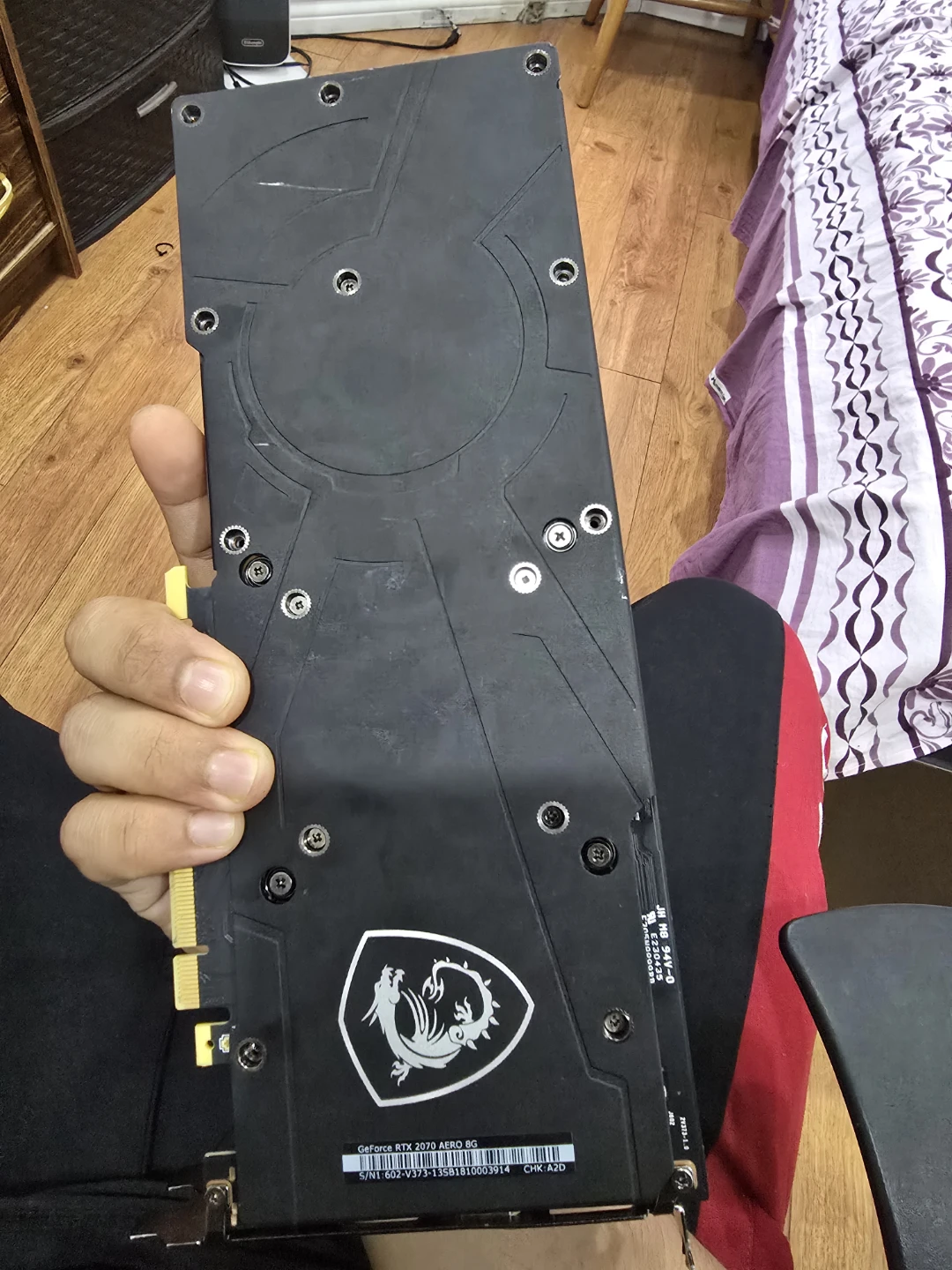 MSI GeForce RTX 2070 Aero ITX 8GB Graphics Card - photo 2