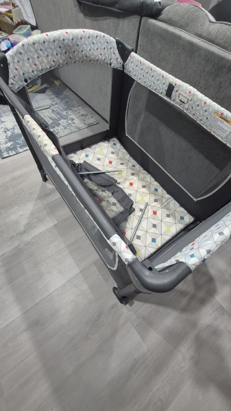 Baby playpen + Bassinet + Changing table - photo 3