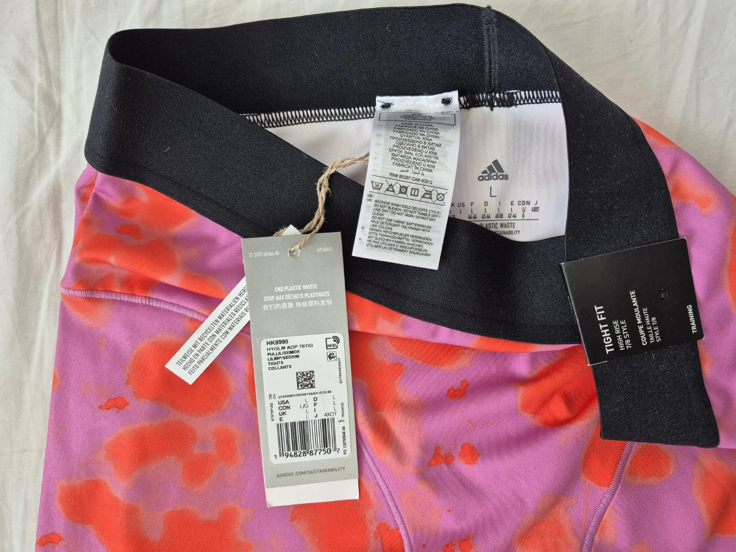 BNWT Adidas Women's Leggings LARGE - photo 3