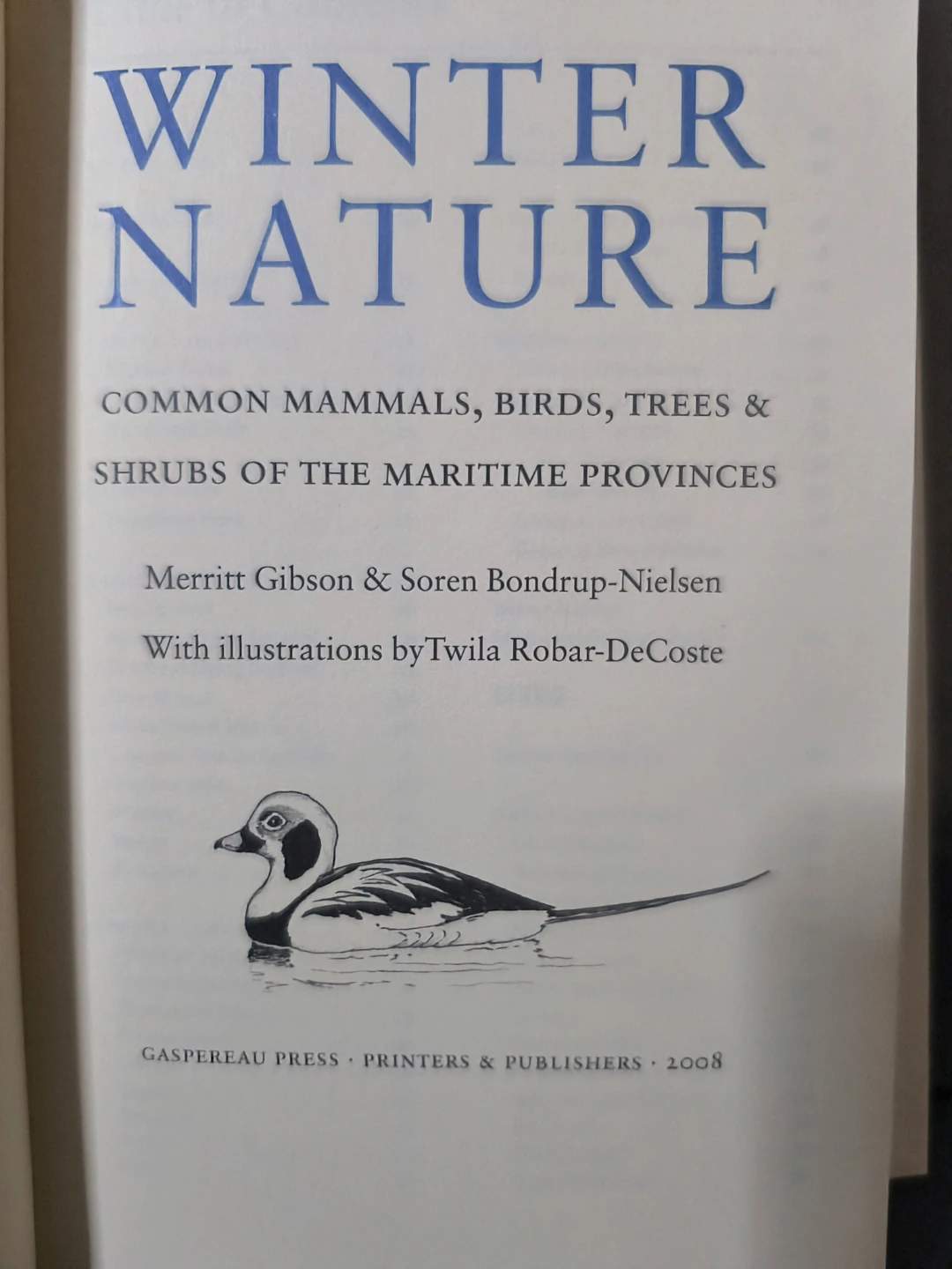 Winter Nature: Common Mammals, Birds, of The Maritimes - photo 3