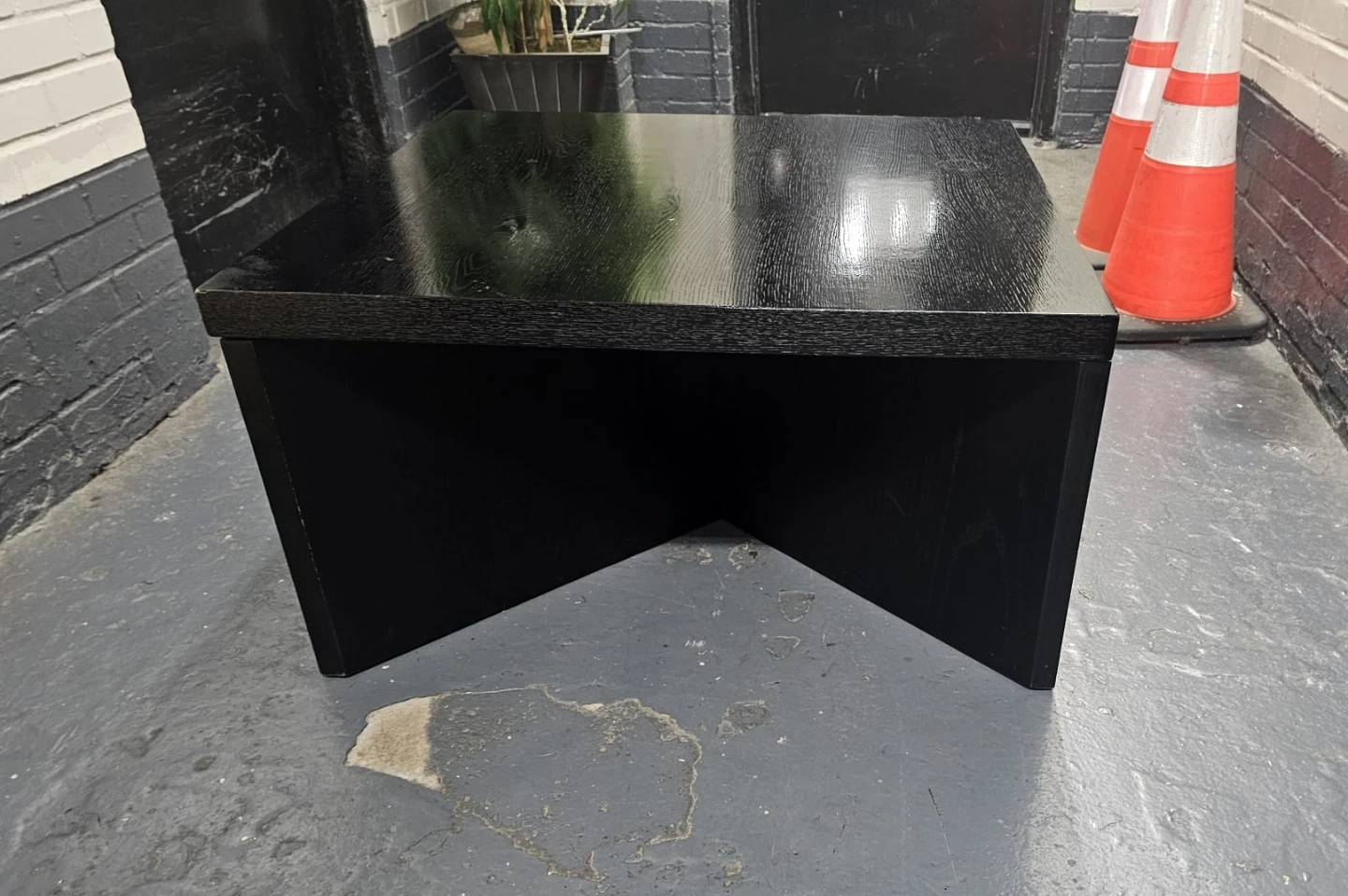 Black Square Coffee Table
