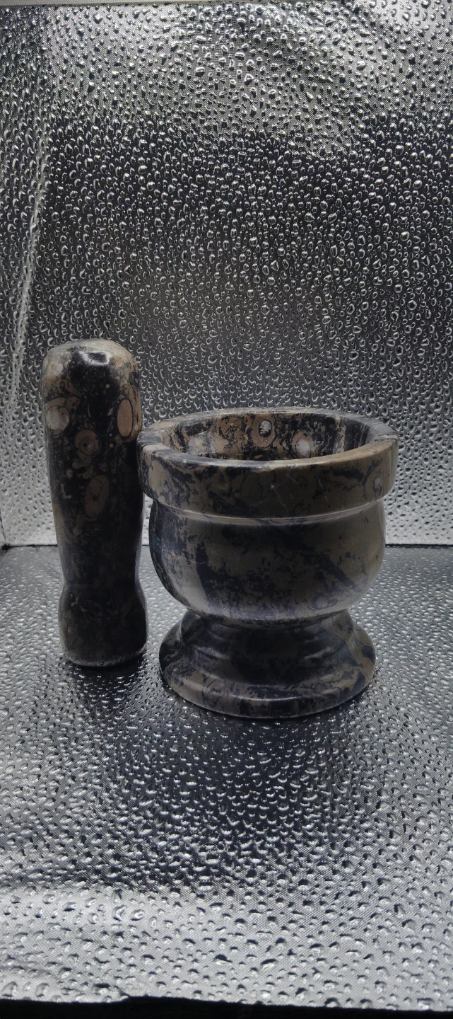 Marble Mortar and Pestle Set - photo 4