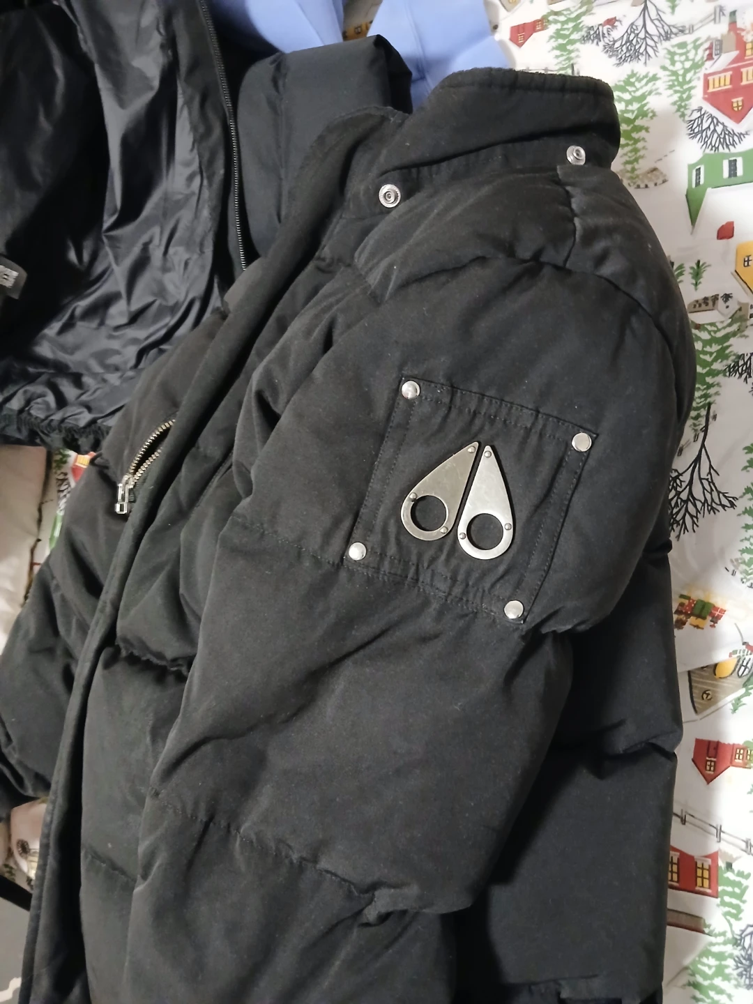 Black Moose Knuckles Puffer Jacket - photo 5