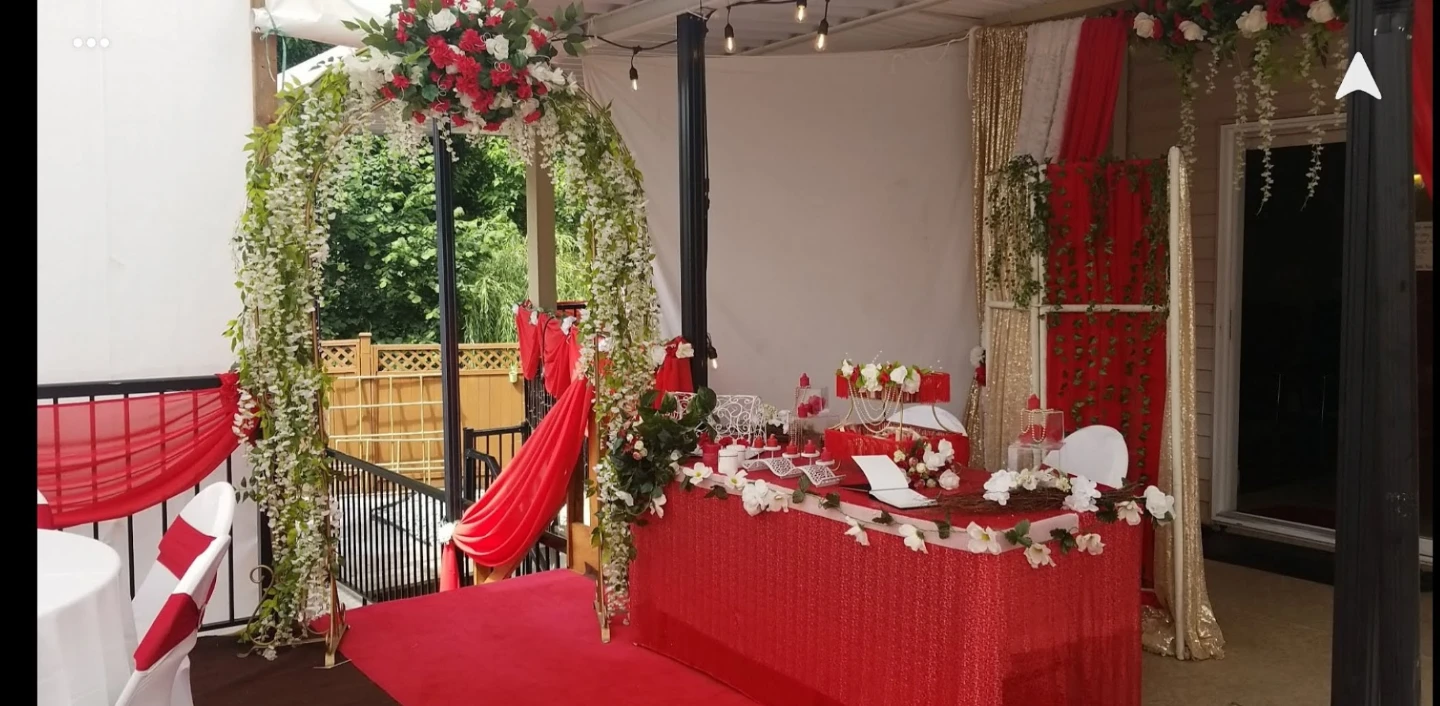 Wedding Event Decor Set - Arch, Seating, Table Draping - photo 2