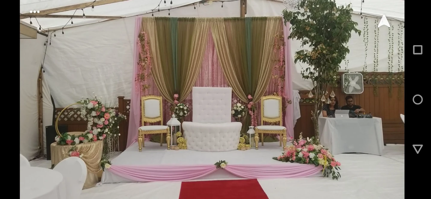 Wedding Event Decor Set - Arch, Seating, Table Draping - photo 3
