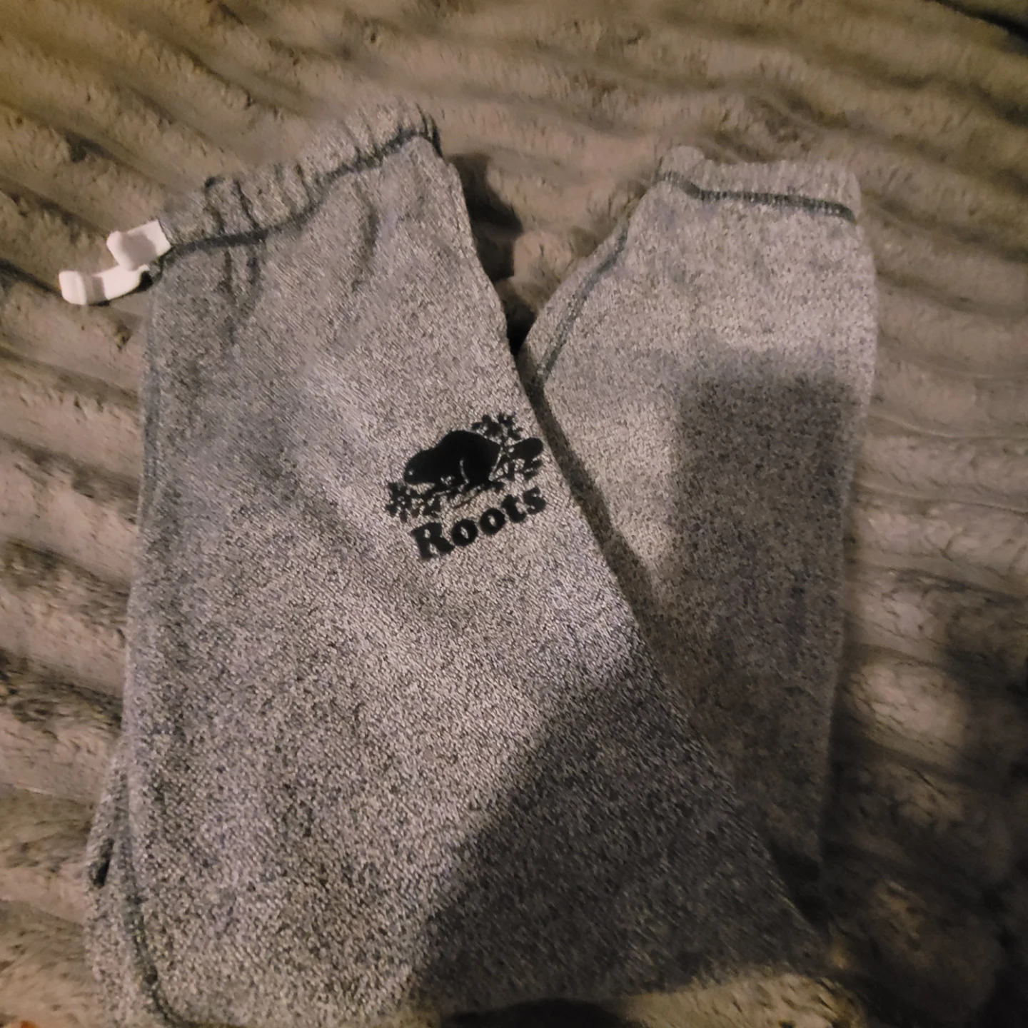 Roots Kids Sweatpants Size 8 Grey