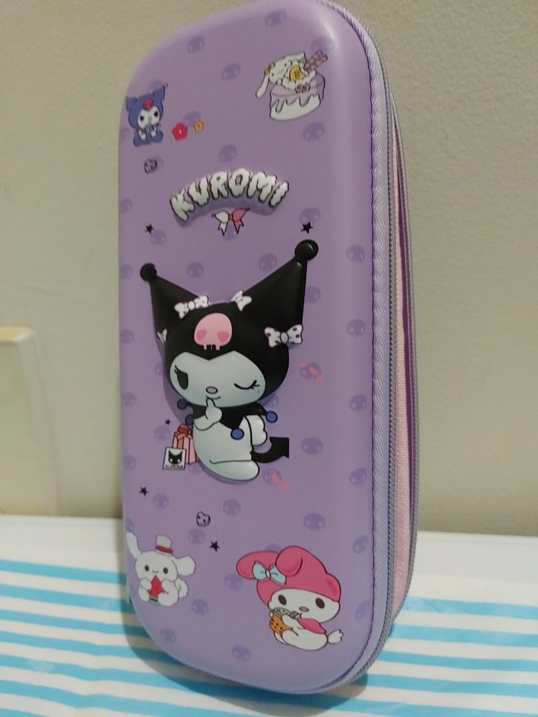 Kuromi Purple 3D Cover Pencil Case - Brand New - photo 4