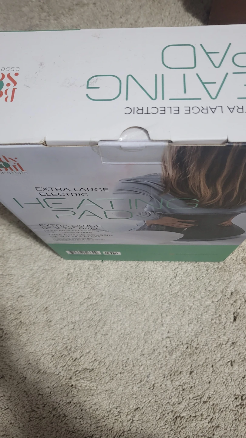 🥕 Body Soul Essentials Extra Large Electric Heating Pad - photo 3