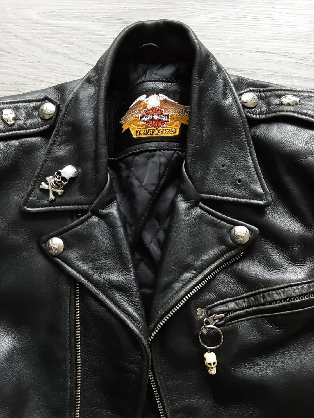 Harley-Davidson Leather Motorcycle Jacket - photo 2