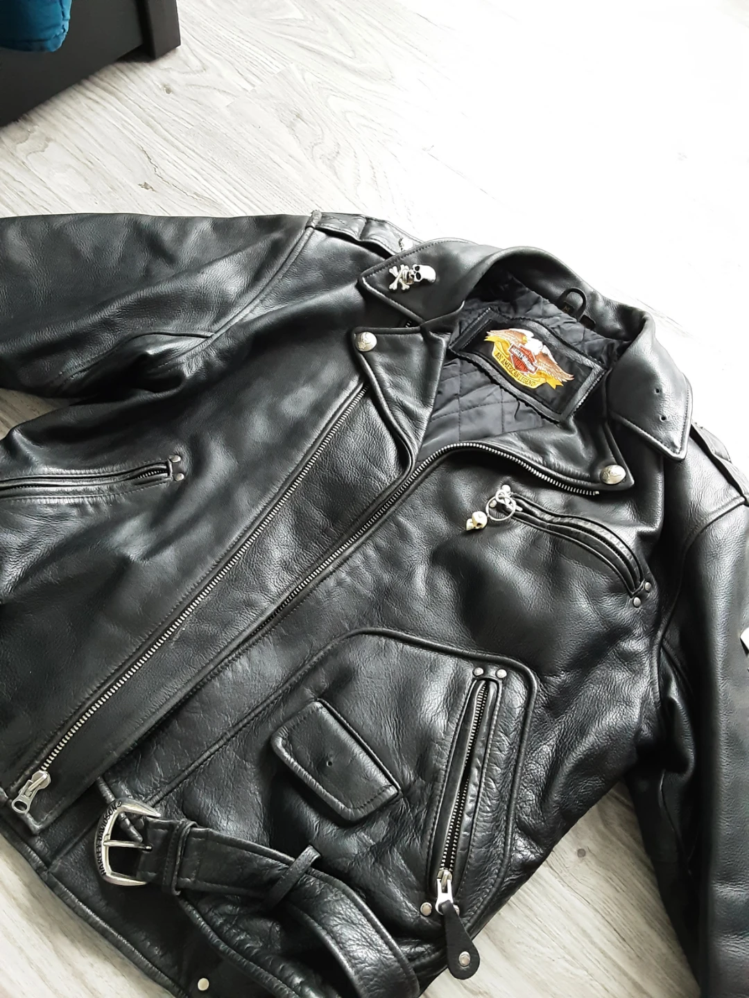 Harley-Davidson Leather Motorcycle Jacket - photo 3