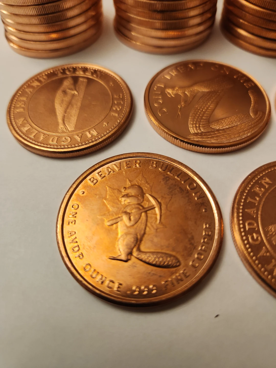 Pure 999  Bullion Copper Coins - photo 2