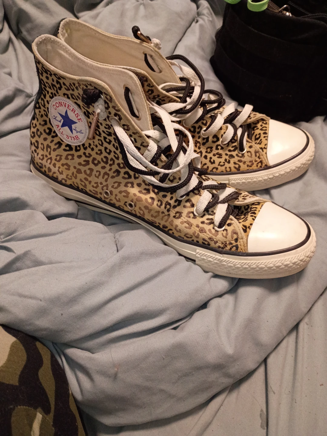 Converse Chuck Taylor All Star Leopard Print High Top Sneakers