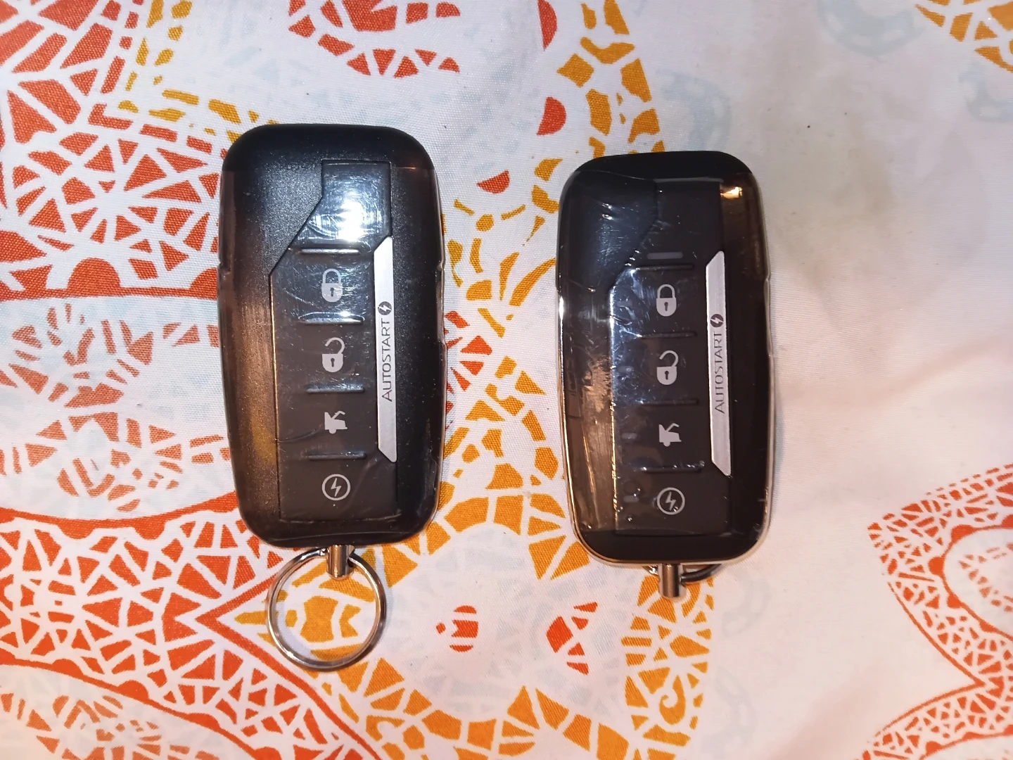 2 AutoStart Key Fob Remotes