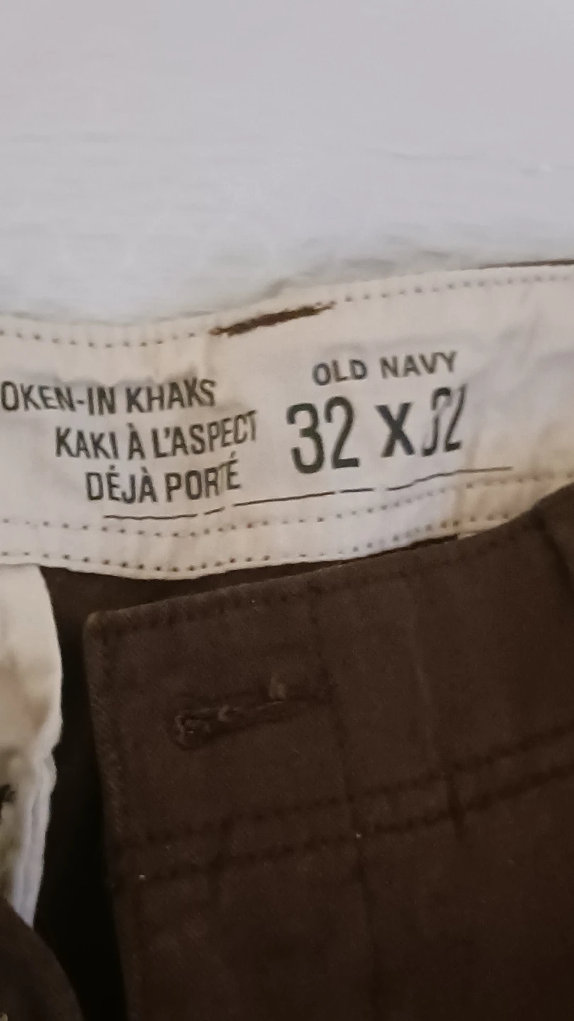 Old Navy Men's Brown Khaki Pants - photo 3