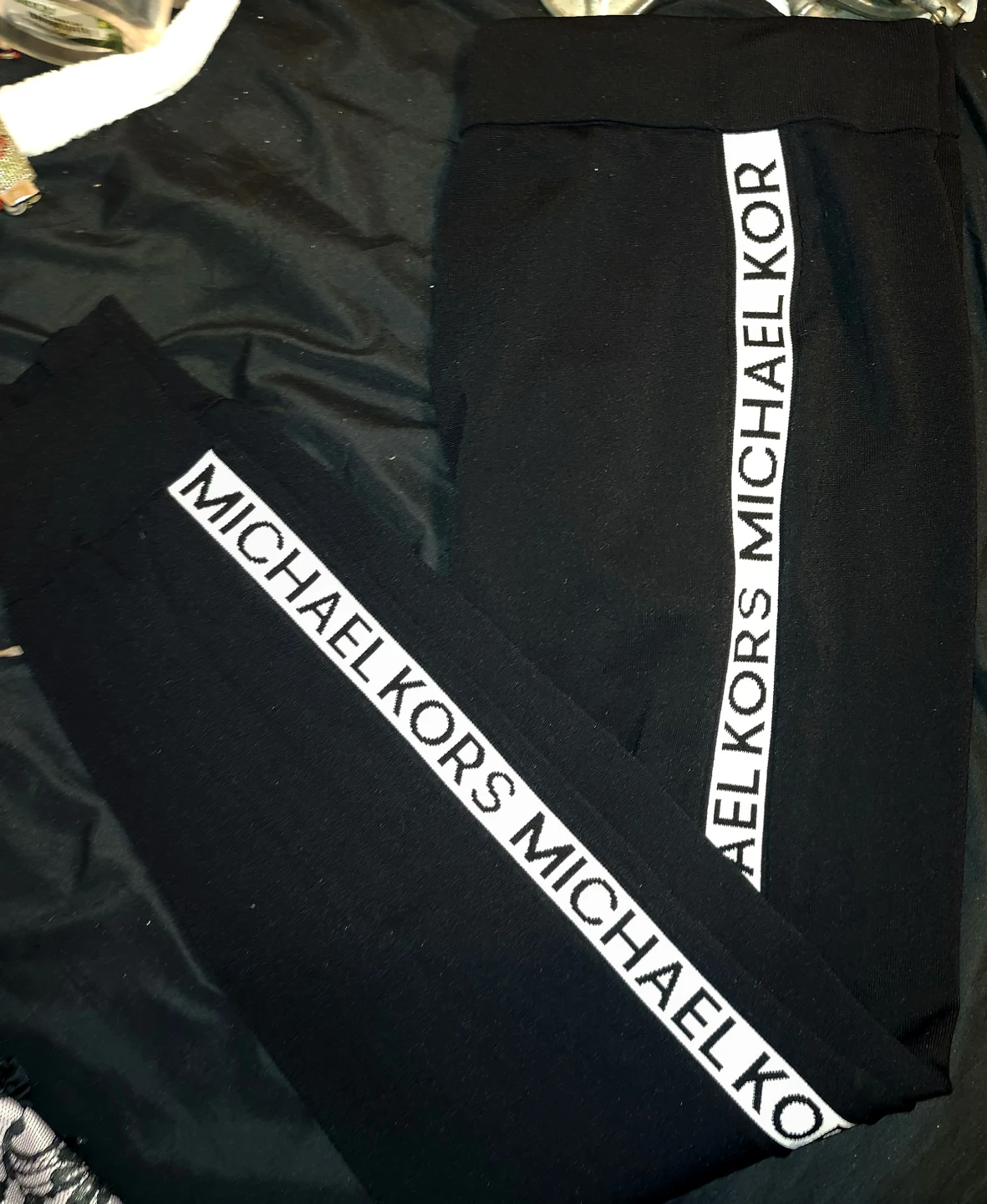 Michael Kors Black Jogger Pants size medium $30