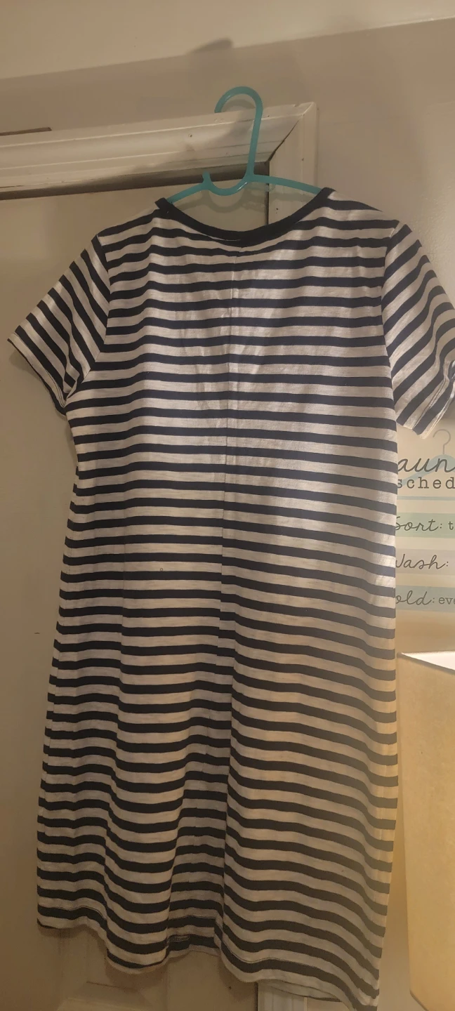 Striped T-Shirt Dress - photo 2
