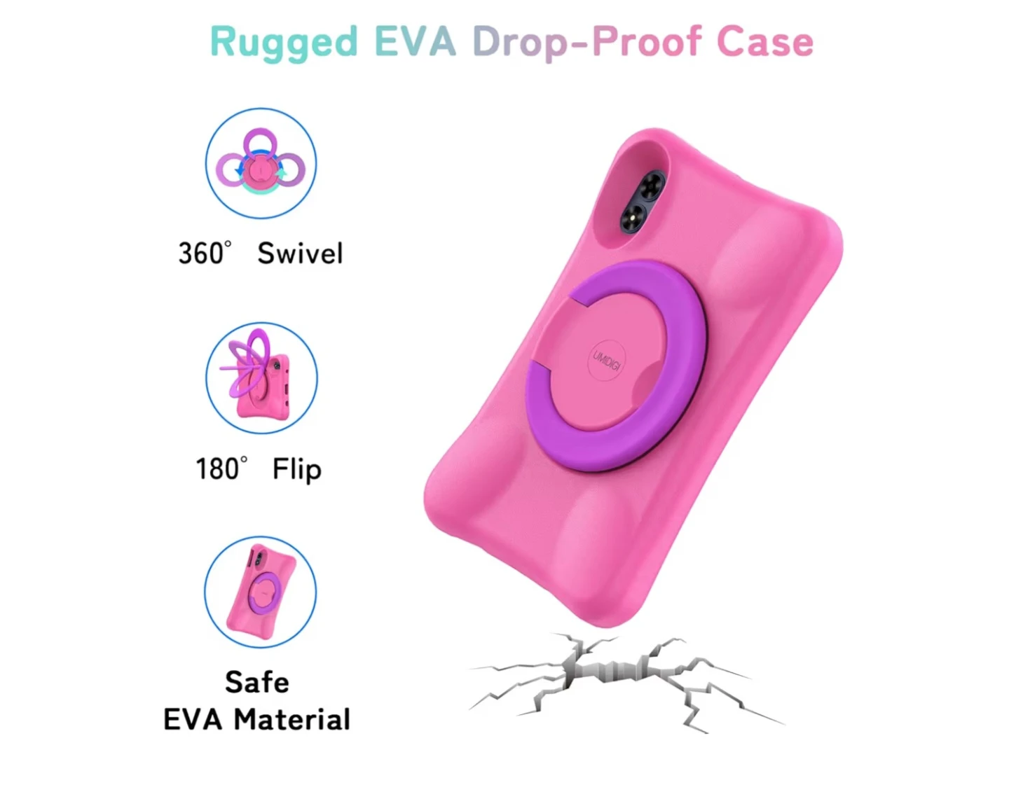 UMIDIGI G2 Kids Tablet Pink - photo 5