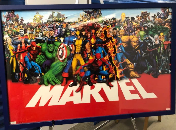 Marvel Heroes Framed Poster by Trends International 🥕 - photo 2