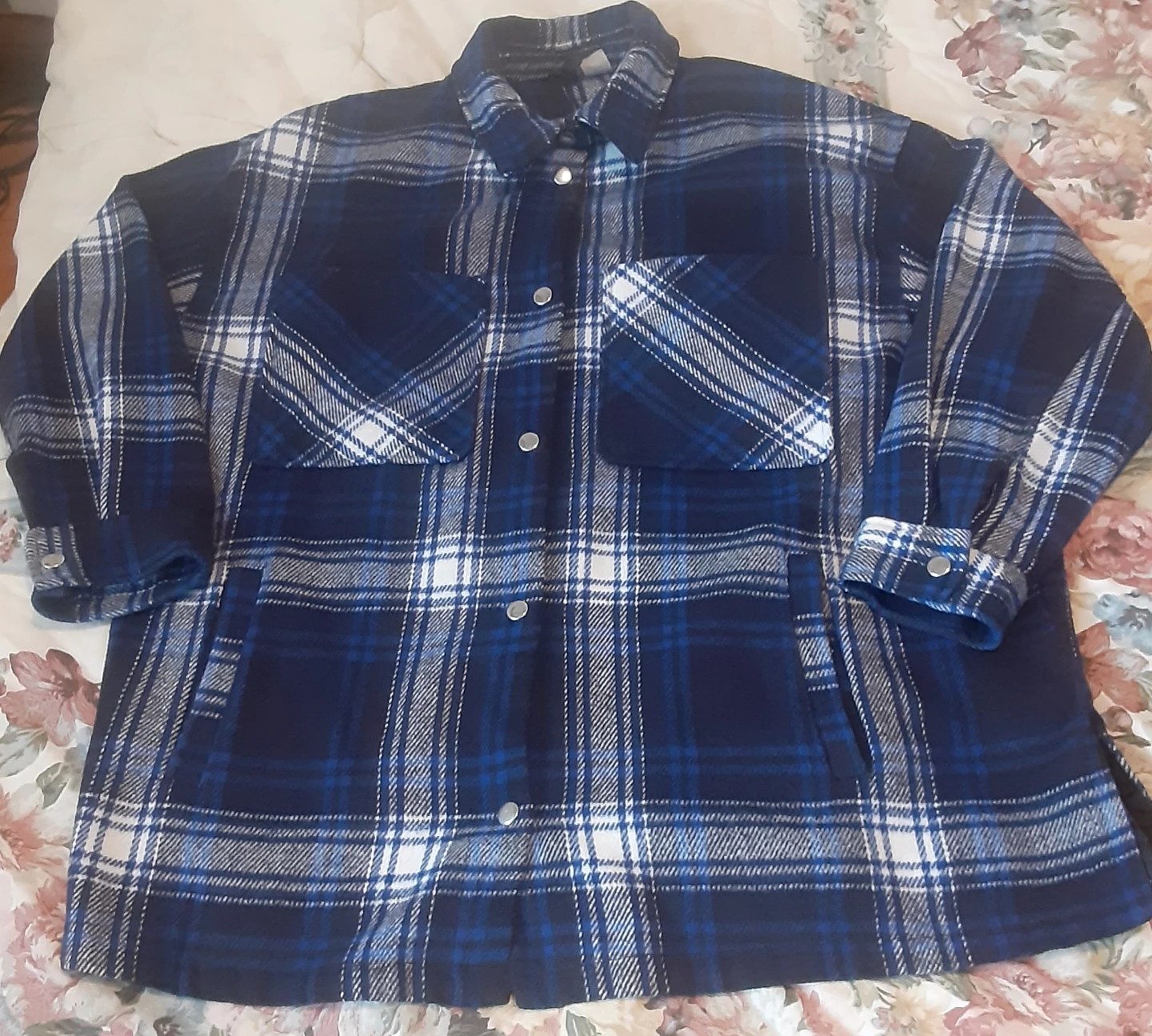 Divided Flannel Shirt Jacket - photo 3