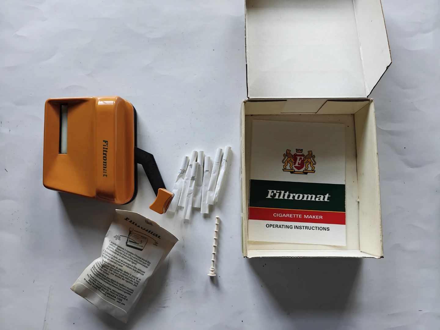 Vintage Filtromat cigarette maker - photo 2