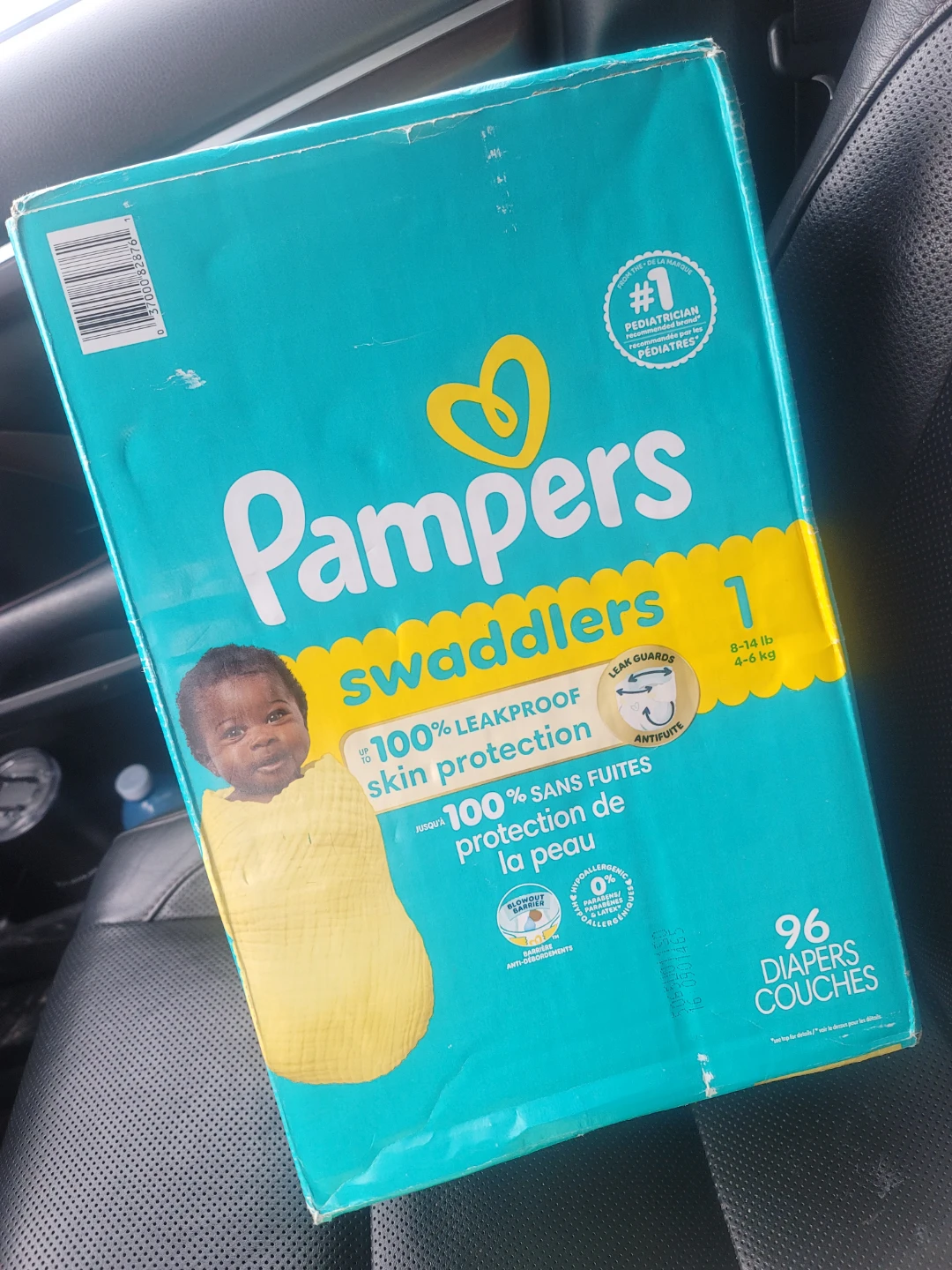 Pampers Swaddlers Size 1 Diapers - 96 Count