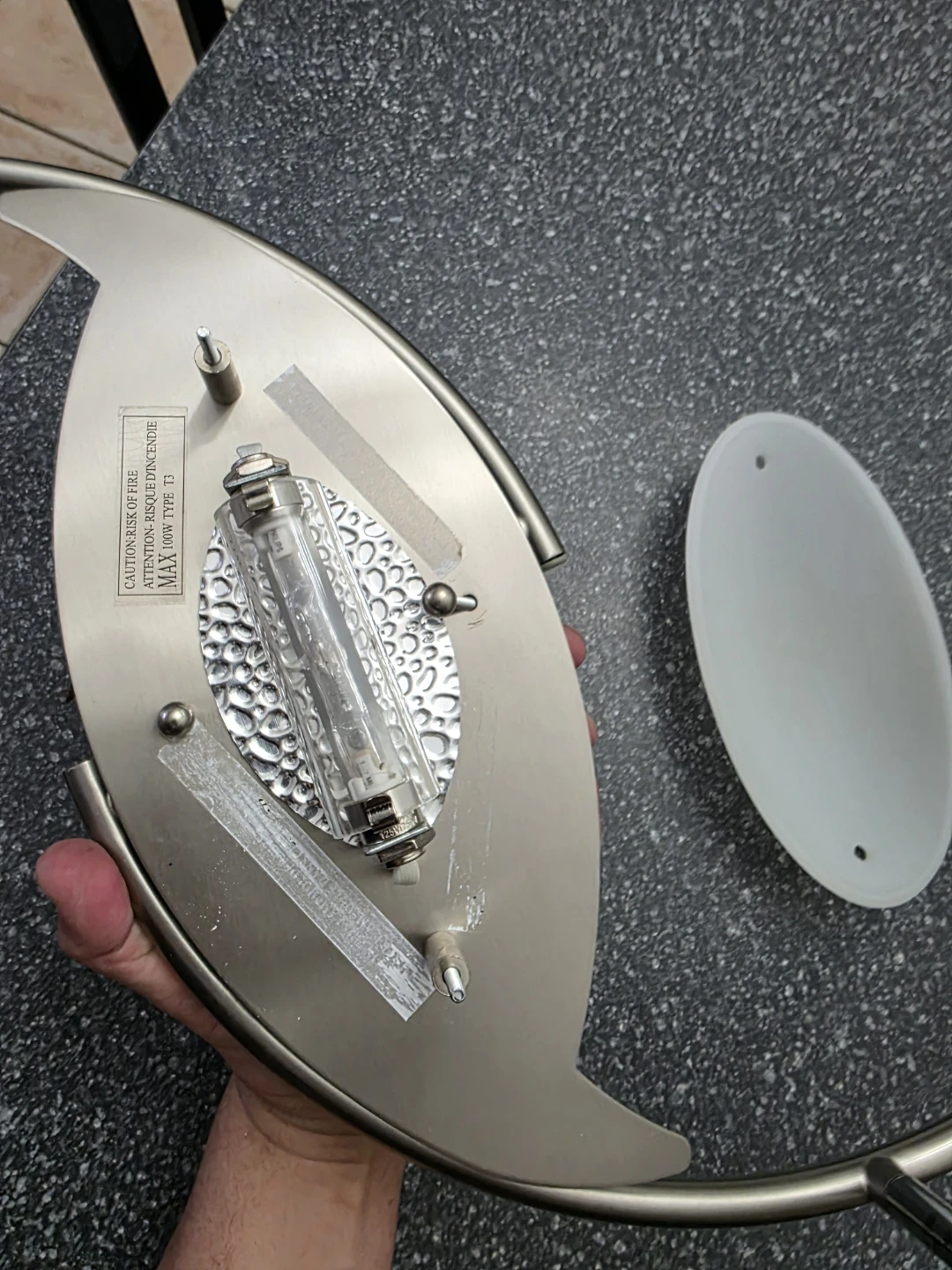 Brushed Nickel 4-Light Swirl Track Lighting Fixture - photo 5