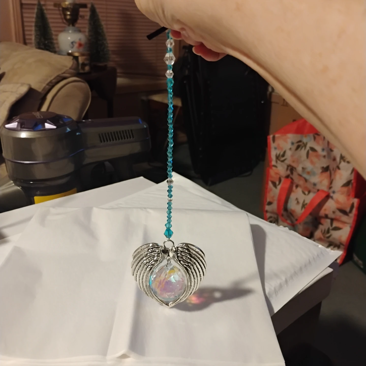 Angel Wing Crystal Ornament - photo 5