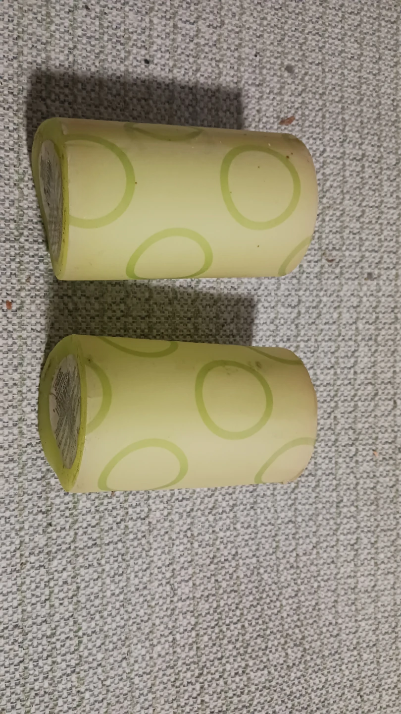 Pair of Green Pillar Candles - photo 2