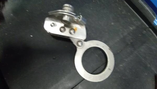 Scaffolding rope fall protection clip. 5/8" "🧡" - photo 2