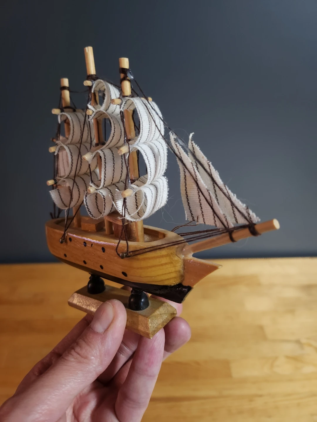 Wooden Tall Ship Model ❤️