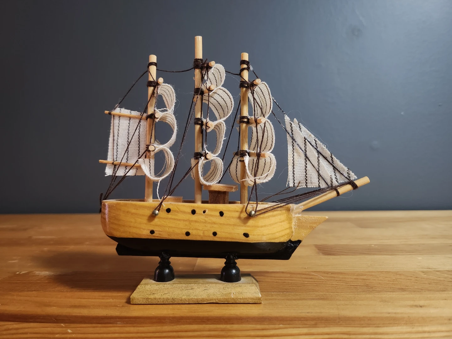 Wooden Tall Ship Model ❤️ - photo 3