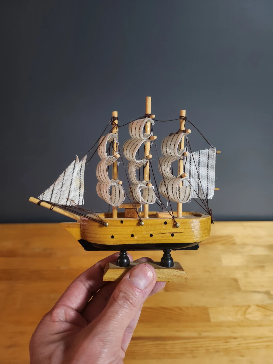 Wooden Tall Ship Model ❤️ - photo 2