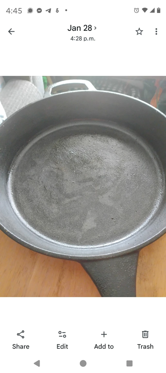 Master Chef Cast Iron Skillet - 12 Inch - photo 3