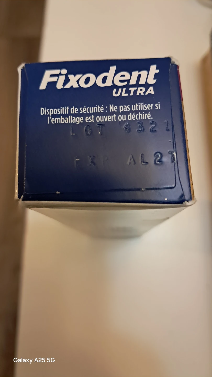 Fixodent Ultra Denture Adhesive Cream - photo 2