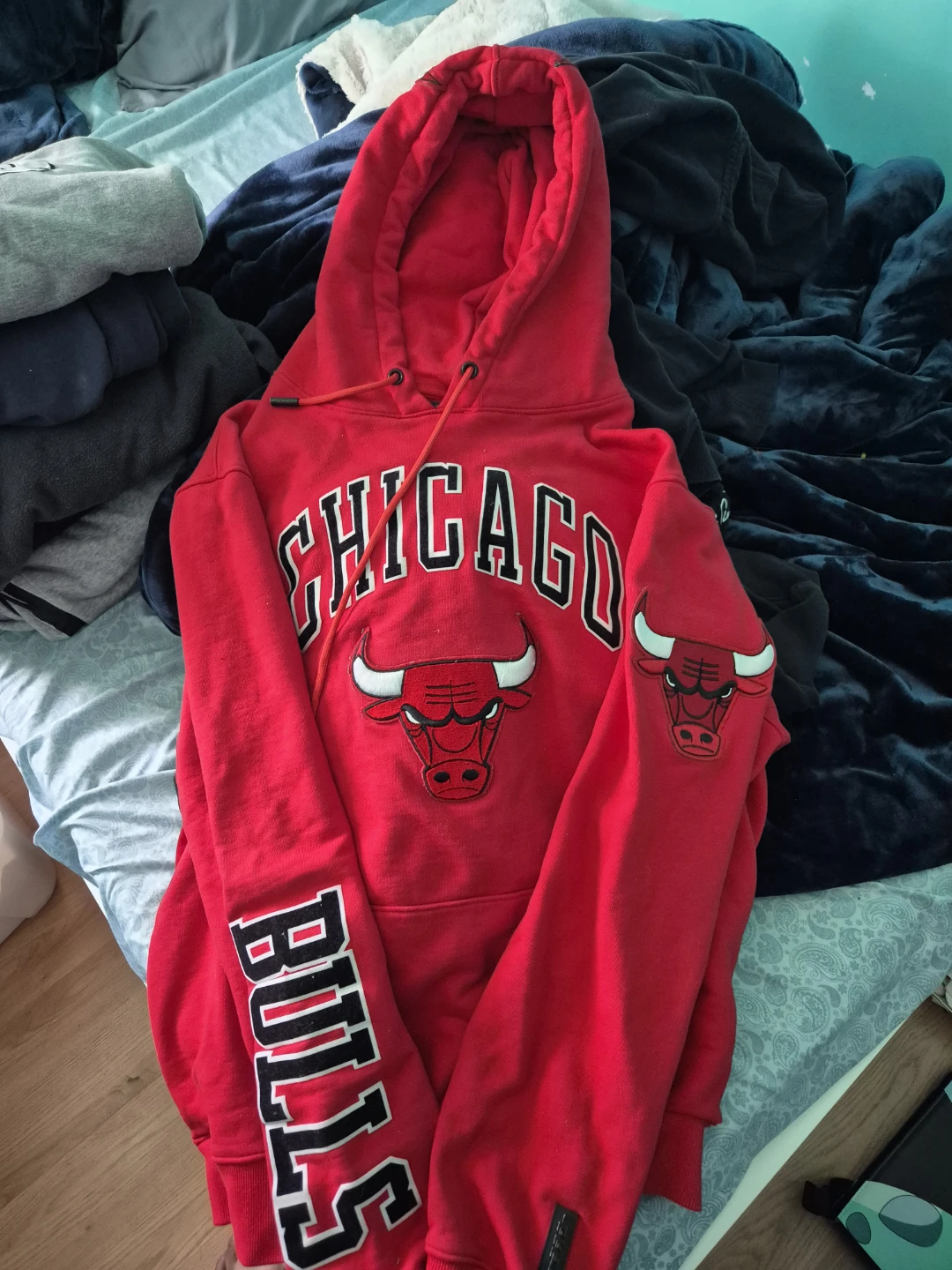 Chicago Bulls Red Hoodie 2xl