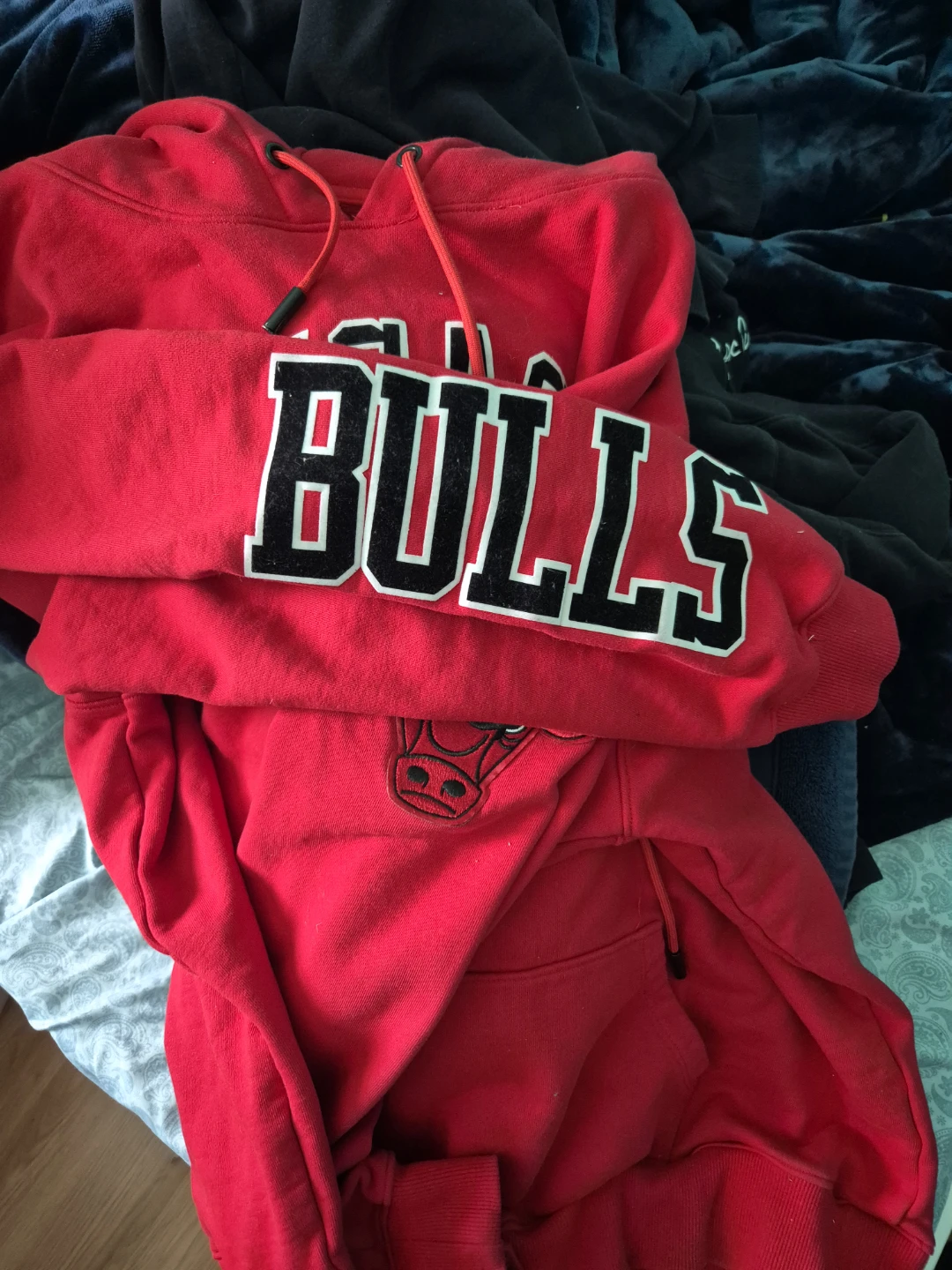 Chicago Bulls Red Hoodie 2xl - photo 3