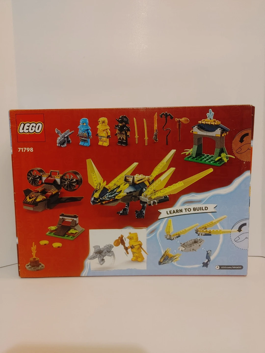 LEGO NINJAGO Nya and Arin's Baby Dragon Toy Battle Set 71798 - photo 4