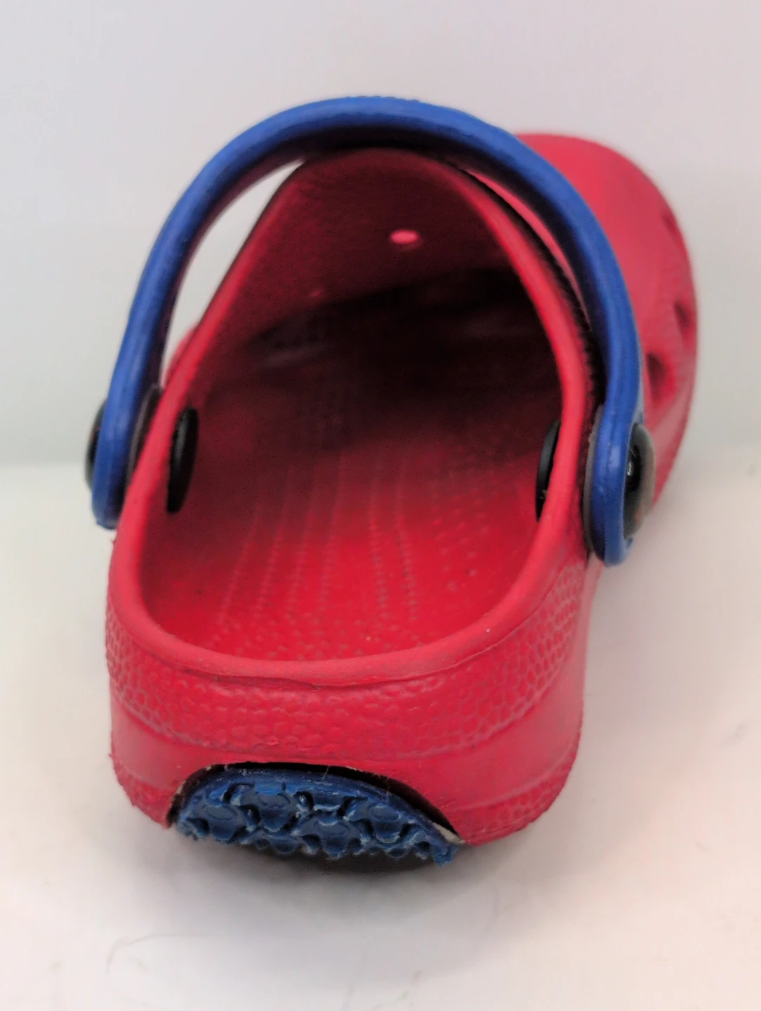 Red Crocs with Blue Strap - photo 5