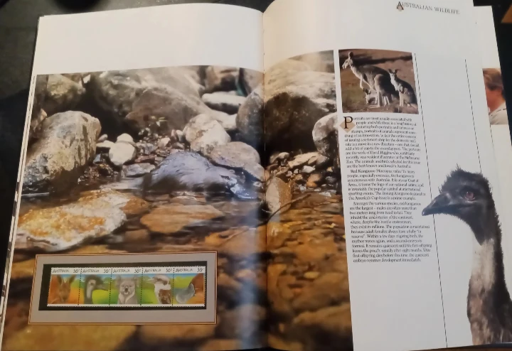 The Collection of 1986 Australian Stamps Book - photo 5